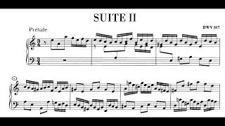 Bach  English Suite No 2 in A minor BWV 807 Robert Levin Alan Curtis [upl. by Aisan]