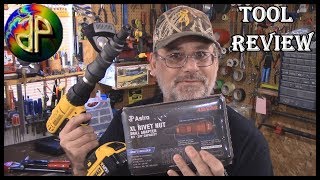 Astro Pneumatic Tool ADN38 XL Rivet Nut Drill Adapter Kit Review [upl. by Malchy502]