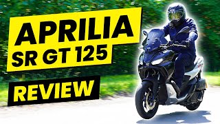 Aprilia SR GT 125 Review [upl. by Paquito]