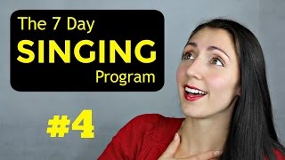 VOCAL STRENGTH Day 4  Weekly SINGING EXERCISE Program [upl. by Nahtan643]