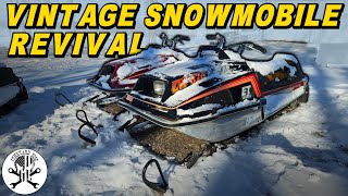 Will this ABANDONED Snowmobile RUN amp RIDE Again  How to Make an Old Sled Reliable [upl. by Yun99]