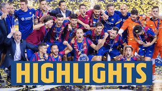 HIGHLIGHTS UEFA FUTSAL CHAMPIONS LEAGUE FINAL [upl. by Mylander]