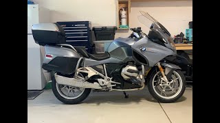 BMW R1200RT REAR TIRE REPLACEMENT 20142018 [upl. by Ocsisnarf]