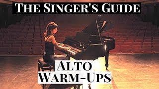 The Singers Guide  Alto Vocal WarmUp Exercises 🎶 [upl. by Anirtik]