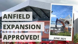 61000capacity Anfield APPROVED  Anfield Road Expansion Update 1 [upl. by Dust]