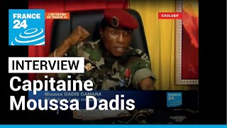 Guinée  Le capitaine Moussa Dadis Camara réagit aux sanctions annoncées par la France • FRANCE 24 [upl. by Grossman]