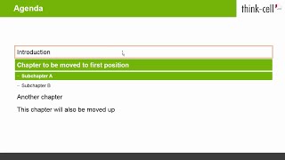 Agenda Basics thinkcell tutorials [upl. by Prem]