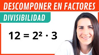 FACTORIZAR números 🧩 DESCOMPONER en FACTORES Primos [upl. by Alfred]