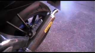 Aprilia rs 125 Stock vs Arrow exhaust [upl. by Rehpotsirc]