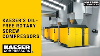 Kaesers Oilfree Rotary Screw Compressors [upl. by Coleville]