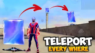 FREE FIRE🔥New Teleport Machine Was Insane Teleport Every Where  19 Kills Solo Vs Squad Gameplay [upl. by Bertrando]