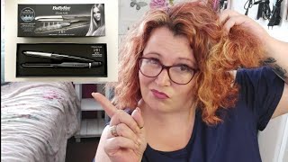 Babyliss Steam Pure Straightener Review [upl. by Ijok]