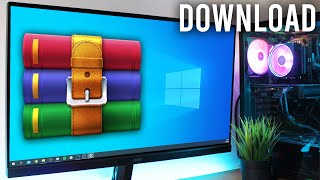 How To Download WinRAR For PC  Install WinRAR For Windows 10 [upl. by Soilissav]