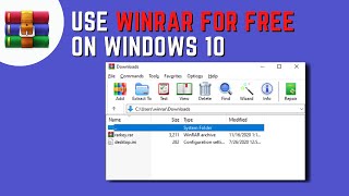 How To Download WinRAR For Free Windows 10 [upl. by Countess]