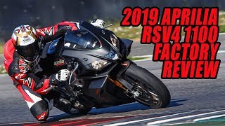 2019 Aprilia RSV4 1100 Factory Video Review [upl. by Hyams]