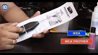 IKEA MILK FROTHER Review amp Battery Installation [upl. by Nwotna815]