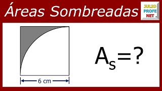 ÁREAS SOMBREADAS  Ejercicio 3 [upl. by Anotyad]