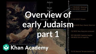 Overview of early Judaism part 1  World History  Khan Academy [upl. by Anovahs]