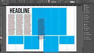 How to create a Basic Double Page Spread in Adobe inDesign [upl. by Naira]