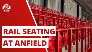 EXPLAINED Rail seating installed at Anfield [upl. by Ardnnek290]