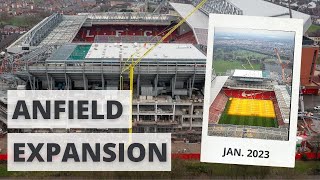 Anfield Road Stand Expansion Latest [upl. by Yemirej16]