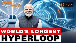 India’s Hyperloop Revolution Building the World’s Longest Test Track  Future of Transportation [upl. by Atinhoj289]