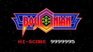 ボスコニアン Bosconian New Version ArcadeMAME  9999995 points [upl. by Yrelle]