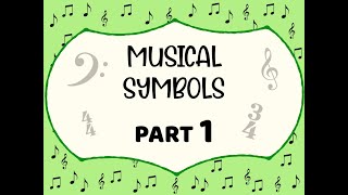 How to read music Musical symbols Staff Bar lines Notes Clefs Time Signature [upl. by Maclaine]