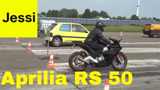 Aprilia RS 50 Extreme Racing Sound [upl. by Asilla]