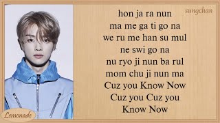 NCT U  Know Now Easy Lyrics [upl. by Omland]