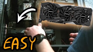 How to Install a Graphics Card into a Desktop PC [upl. by Atinrehs]