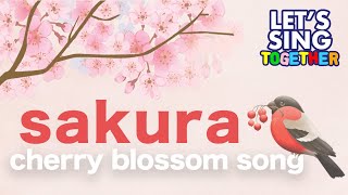 Sakura  Japanese Cherry Blossom Song さくら [upl. by Esinahs]