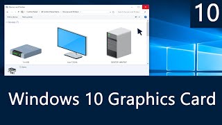 Windows 10  How to Check Which Graphics Card You Have [upl. by Zetneuq]