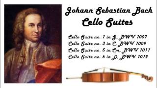 Johann Sebastian Bach  Cello suites in 432 Hz great for reading or studying [upl. by Hawken]