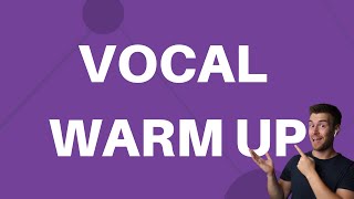 Vocal Warm Up Exercise 1  Lip Roll [upl. by Rocca103]