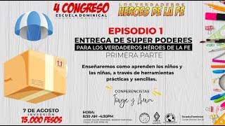 4to CONGRESO DE ESCUELA DOMINICAL  EPISODIO 1 [upl. by Oibirot]